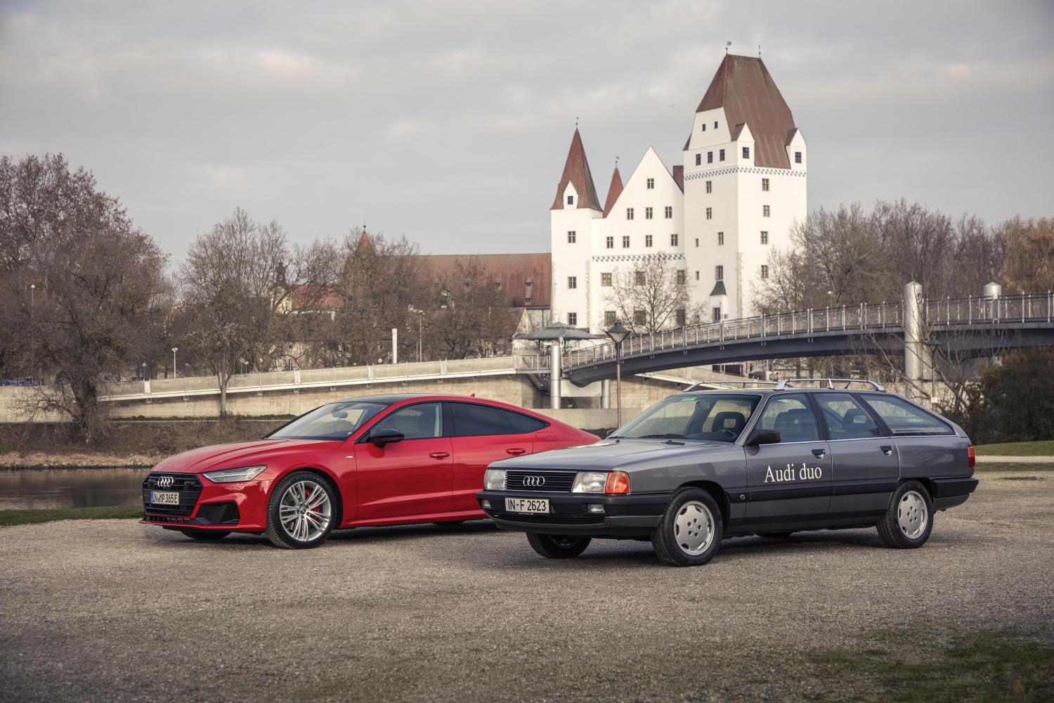That Time Audi Made A Hybrid Inline-Five 100 Avant