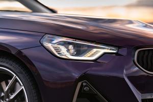 The G42 s-series has a 'two eye' headlight cluster design in a nod to the 2002, its spiritual predecessor