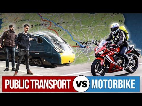 Public Transport Vs Motorbike Challenge