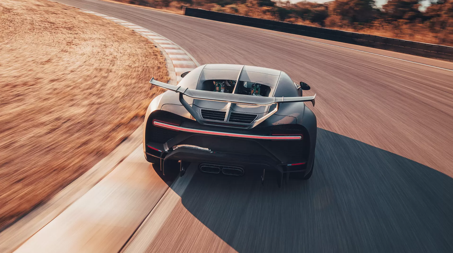 Why Wouldn't You Want To Watch A Bugatti Chiron Pur Sport Catching Air?