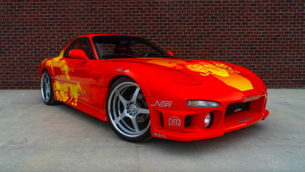 Mazda RX-7 From 2 Fast 2 Furious With Flamethrower Exhaust Headed For Auction