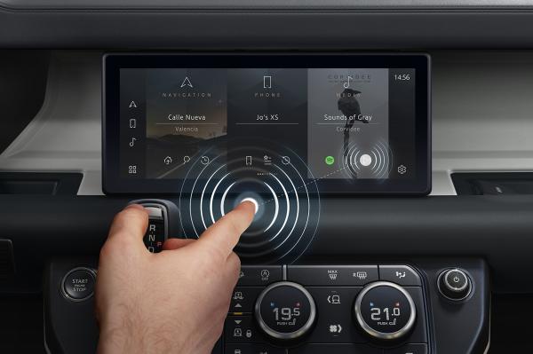 Jaguar Land Rover Has Helped Develop A Contactless Touch-Screen